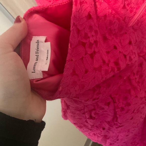 Lovers + Friends Rosanna Mini Dress in Paradise Pink - Picture 6 of 6